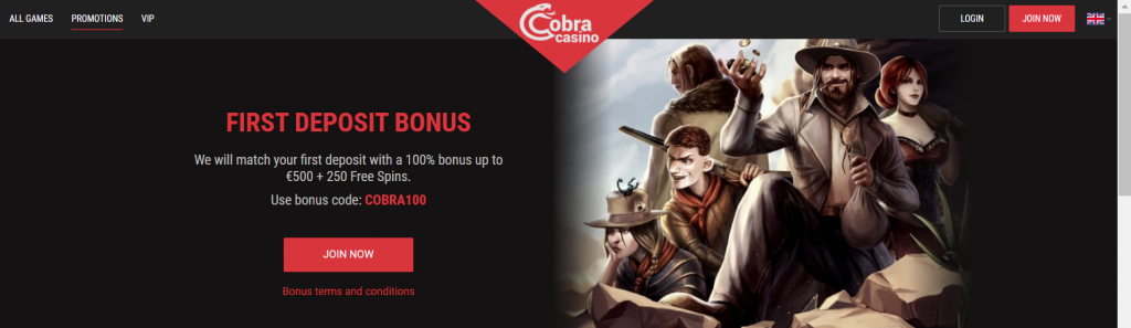 Cobra Casino Review Amazing Bonuses Casino Gurus